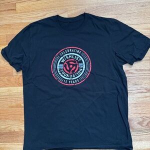 Pearl Jam The Wishlist Foundation T-shirt Size Large